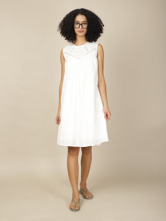 Lace Reverie White dress