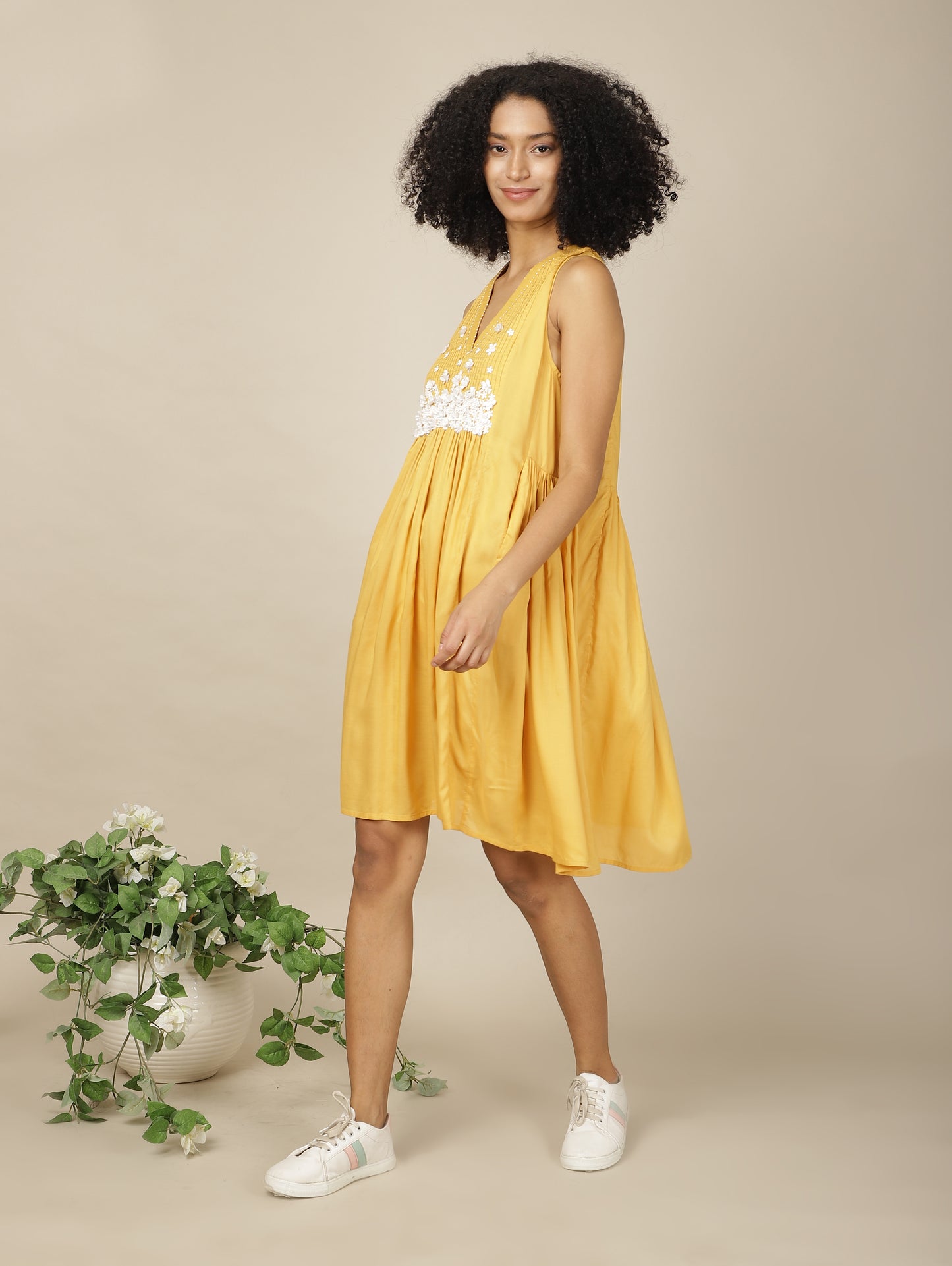 Sunrise fresh blossom dress