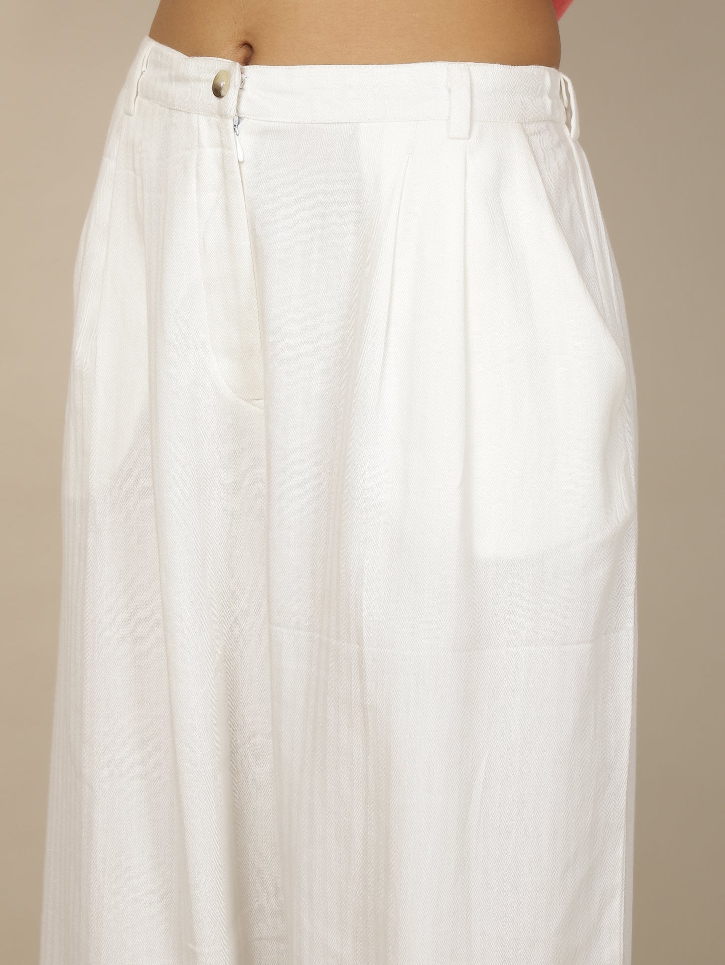 Cotton Cloud Straight Pants